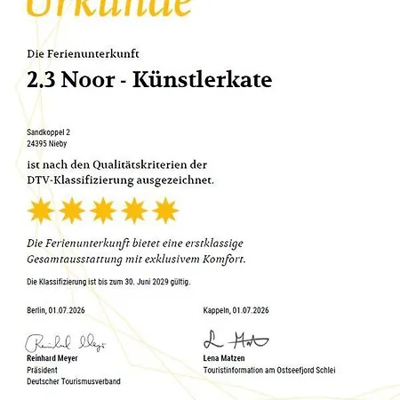 Reetdorf Geltinger Birk Kuenstlerkate Noor Nieby (Nieby, Schleswig-Flensburg)